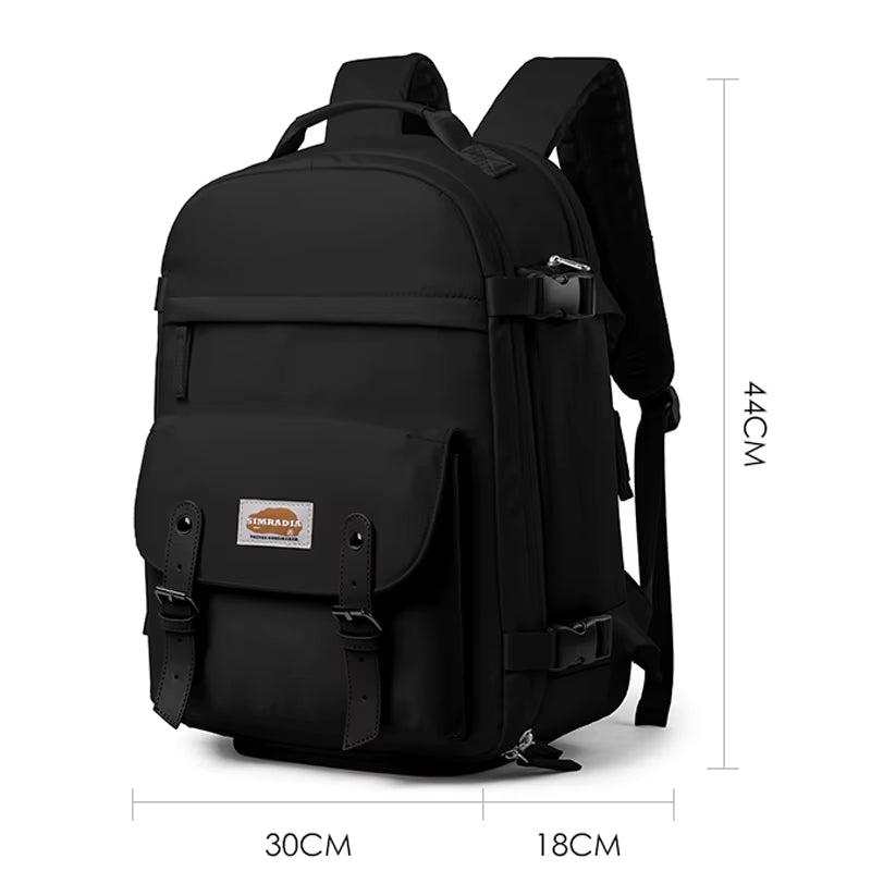 Simradia Larger Capacity Carry on Laptop Backpack for Man Woman Hiking Travel Bag Outdoor Backpacks Overnight Other Backpack