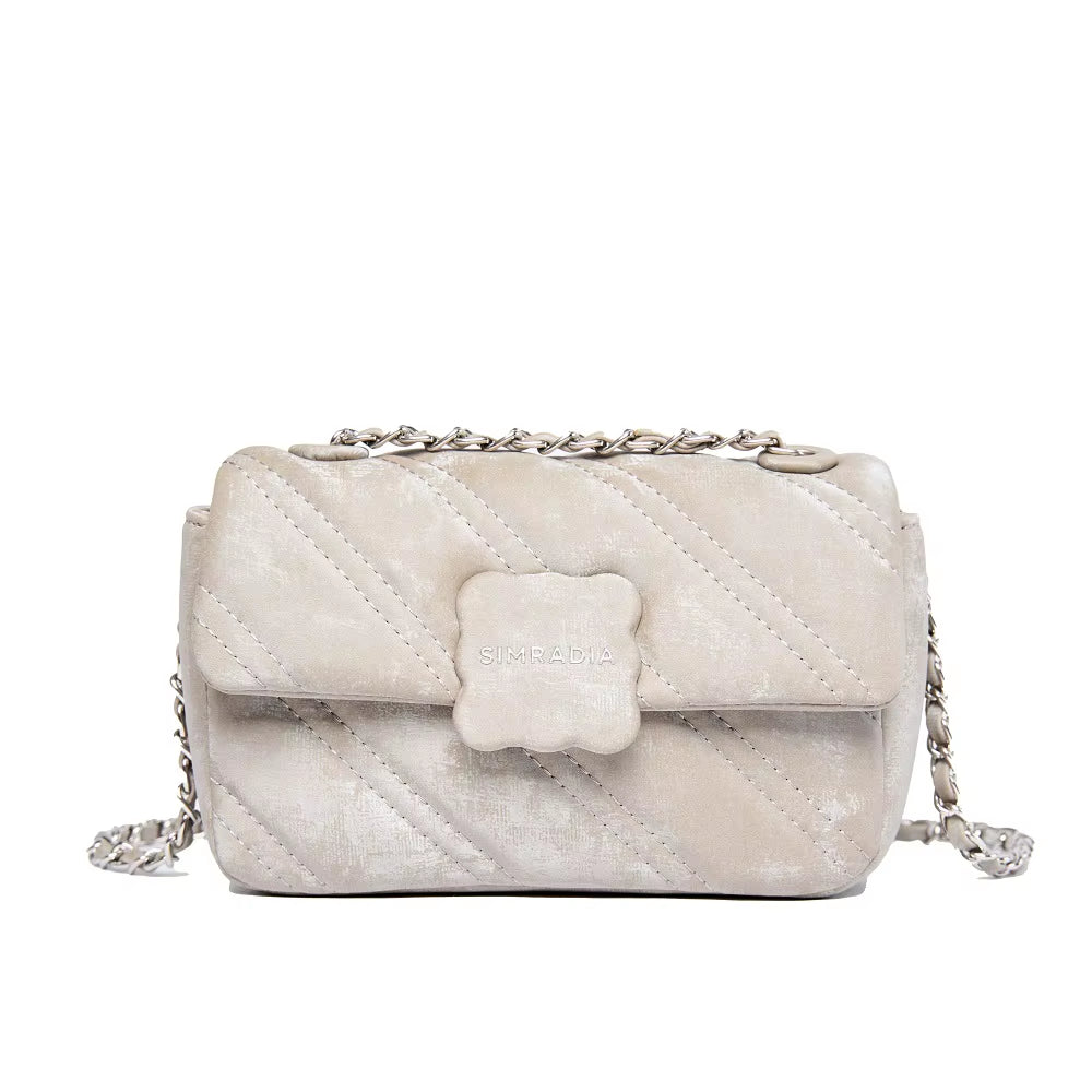 Simradia Fashion Luxury Ladies Shoulder Bag Elegant Quilted Chain Bags for Womens Flap Bag