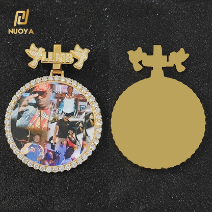 NUOYA pendant back plate, gold
