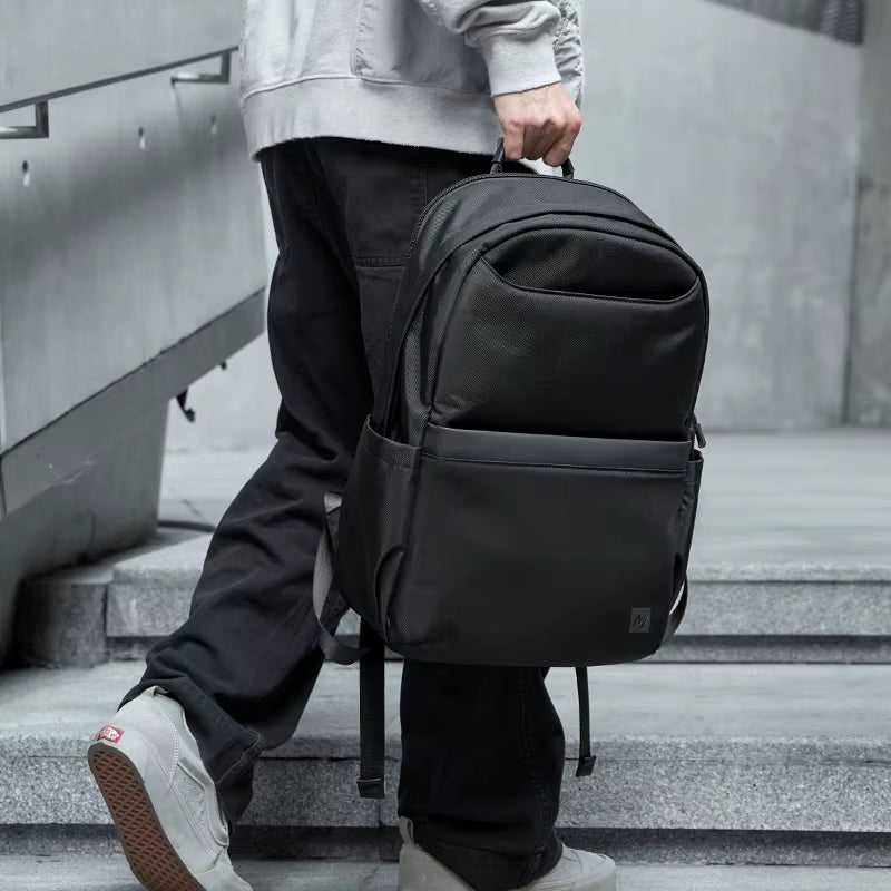 Wholesale Durable Oxford Men'S Backpack with Patch Logo Waterproof Laptop Backpacks for Men Outdoor School Backpack Business