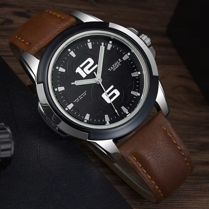 Yazole M 418 Whosale Cheap Luminous Watch Men Business Watch Waterproof High Quality Wristwatches