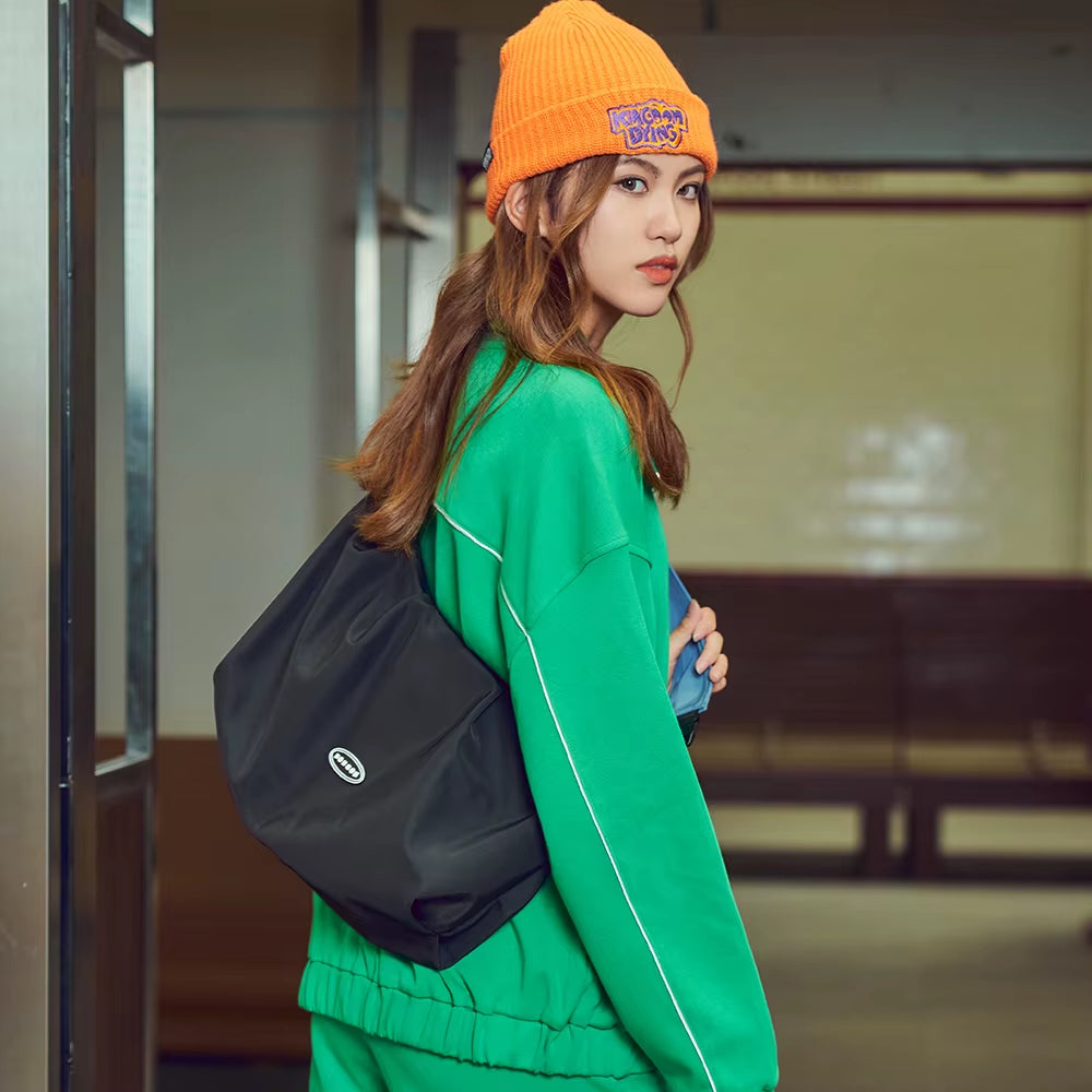 NOXXON Single Shoulder Bag Ladies Messenger Bags Crossbody Custom Daypack Nylon Sling Shoulder Bag for Travel Outdoors Running