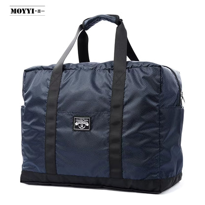 Foldable Tote Travel Bags for Men Weekend Overnight Duffle Bag 38L Large Storage Bags