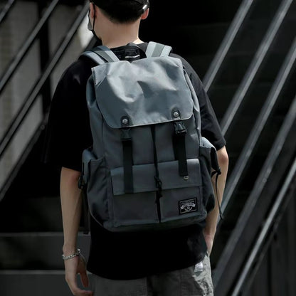 Designer Multifunction Backpack Customized Woven Logo Laptop Backpack for Man Unisex Waterproof Business Bag Men'S Backpack - MCROONS.COM