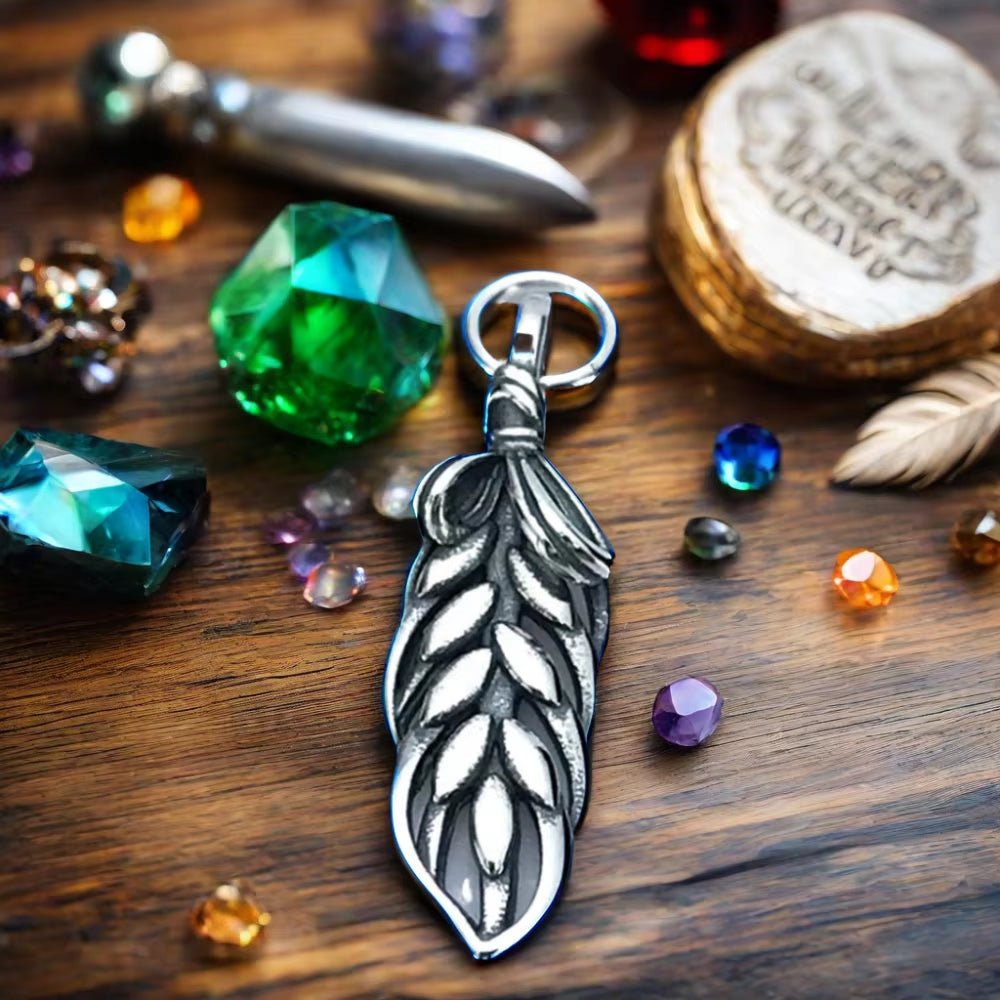 Designer Vintage 925 Sterling Silver Butterfly Pendant Kairui Jewelry'S Fine Anniversary Charms for Women Feather - Infused Charms - MCROONS.COM