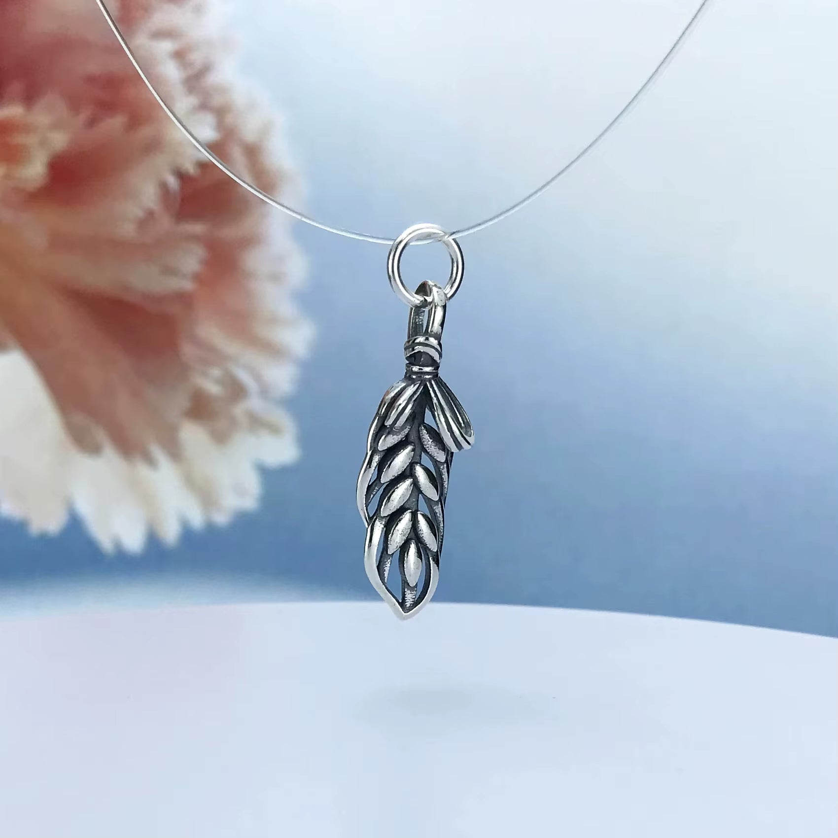 Designer Vintage 925 Sterling Silver Butterfly Pendant Kairui Jewelry'S Fine Anniversary Charms for Women Feather - Infused Charms - MCROONS.COM