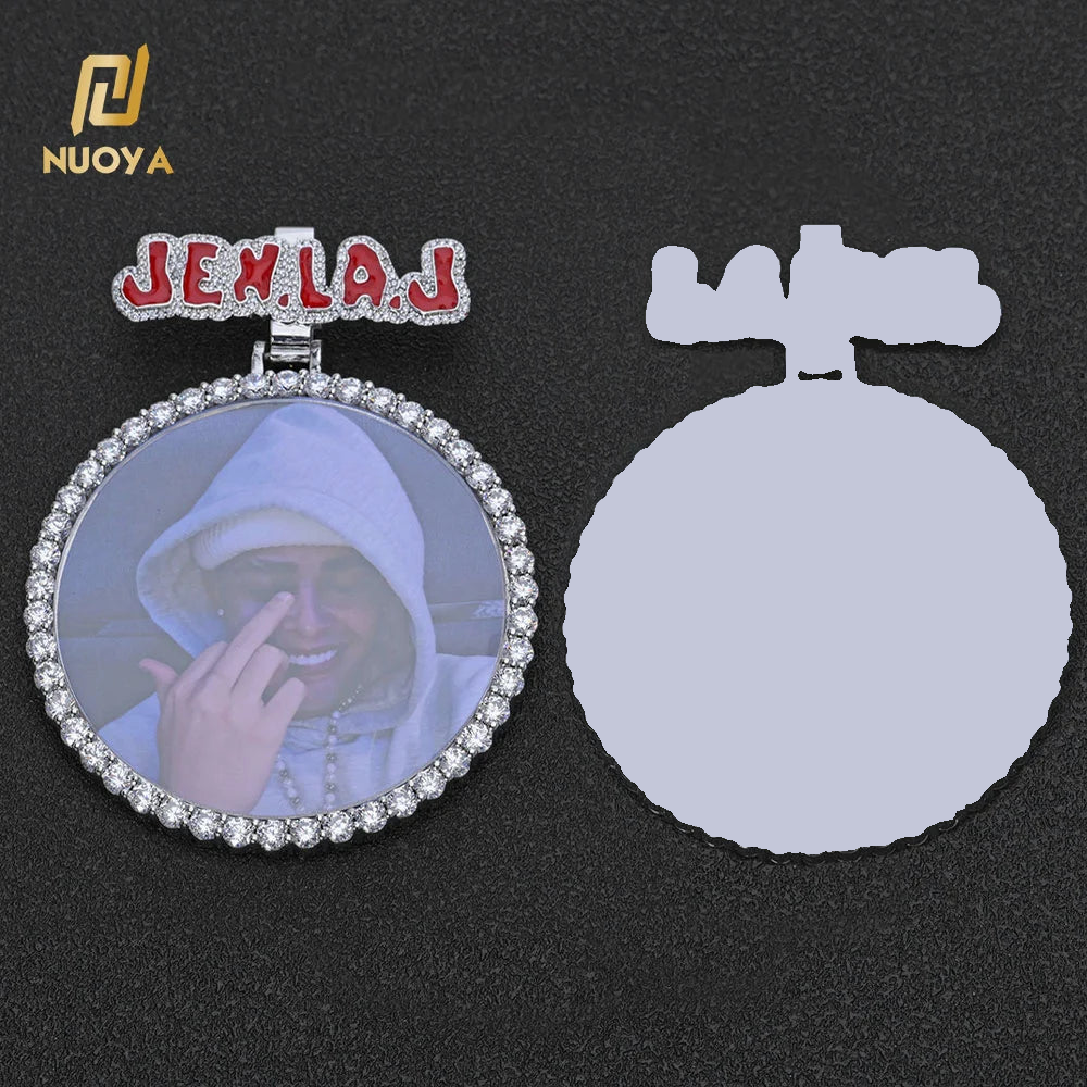 NUOYA pendant back plate, silver