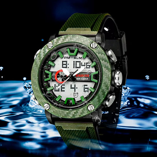 SHIYUNME D 1027 Men Wrist Watch Silicon Bands Plastic Case Waterproof Fashion Watches Colorful Relojes Sport Digital Watches