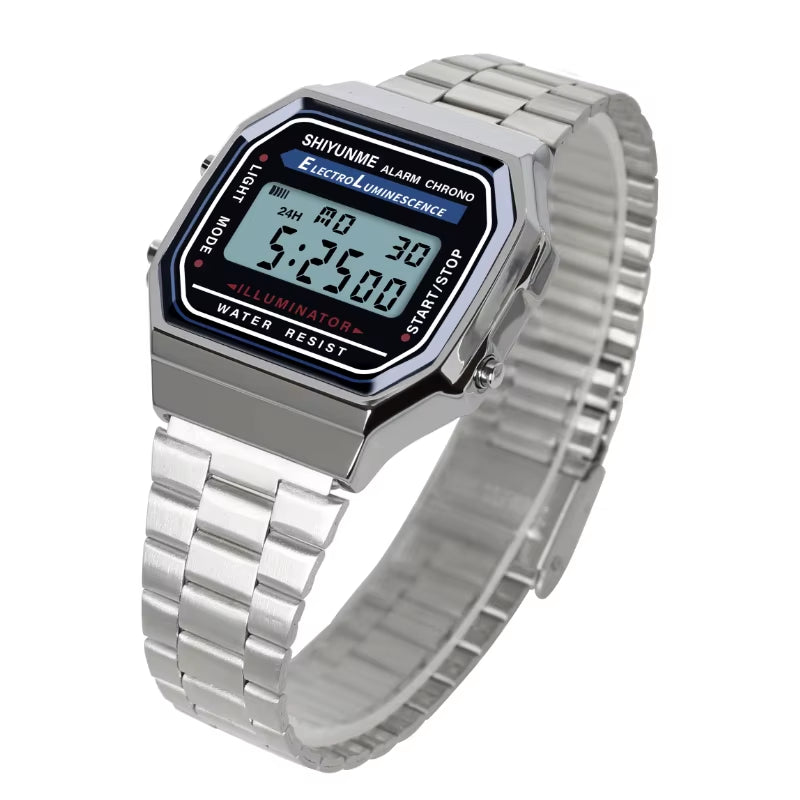 2212 J Cheap Price Wholesale Digital Watches for Men Sports Watch Stainless Steel Luminous Men Watches Waterproof Alarm Week Dis
