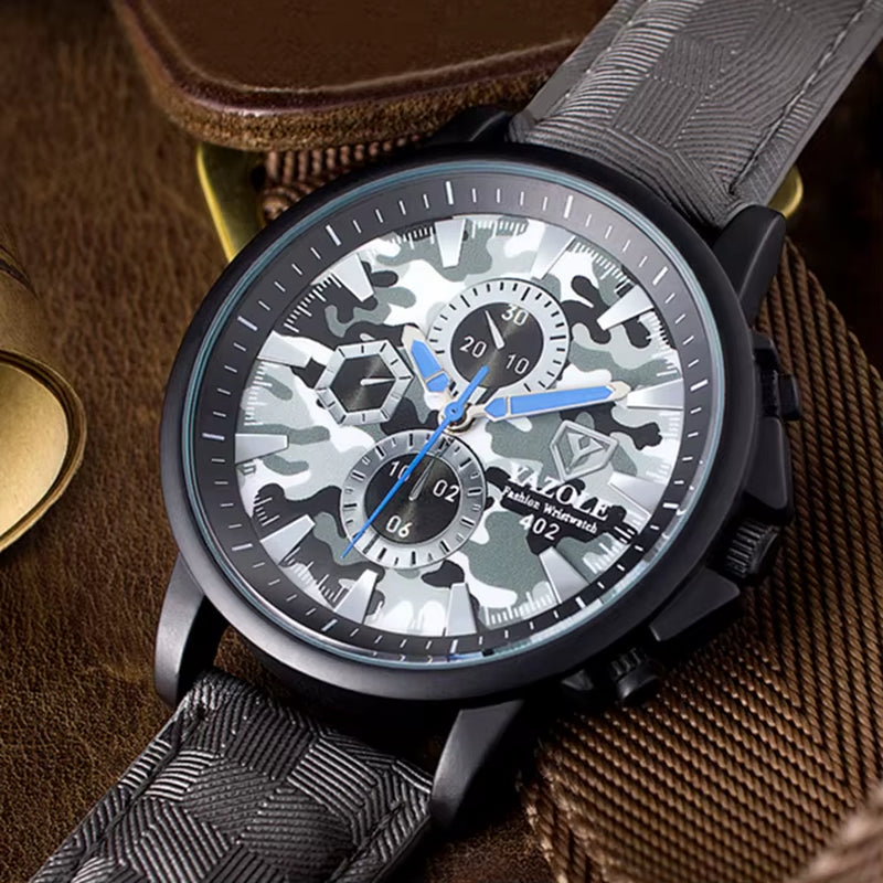 Yazole J 402 Sports Watch Waterproof Luxury Quartz Watch Business Clock Men'S Wristwatches