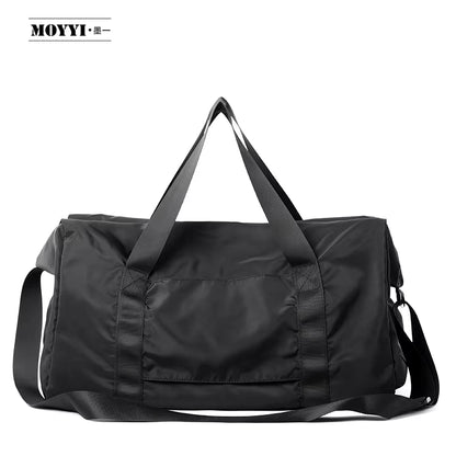 Sports Gym Bag Foldable Storage Lightweight Waterproof Weedend Travel Duffel Bag for Men