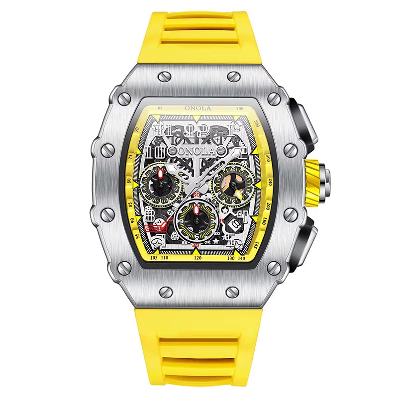 ONOLA 6832 Brand New Customized LOGO Watches Automatic Tourbillon Watch Jam Tangan Men Watch Luxury
