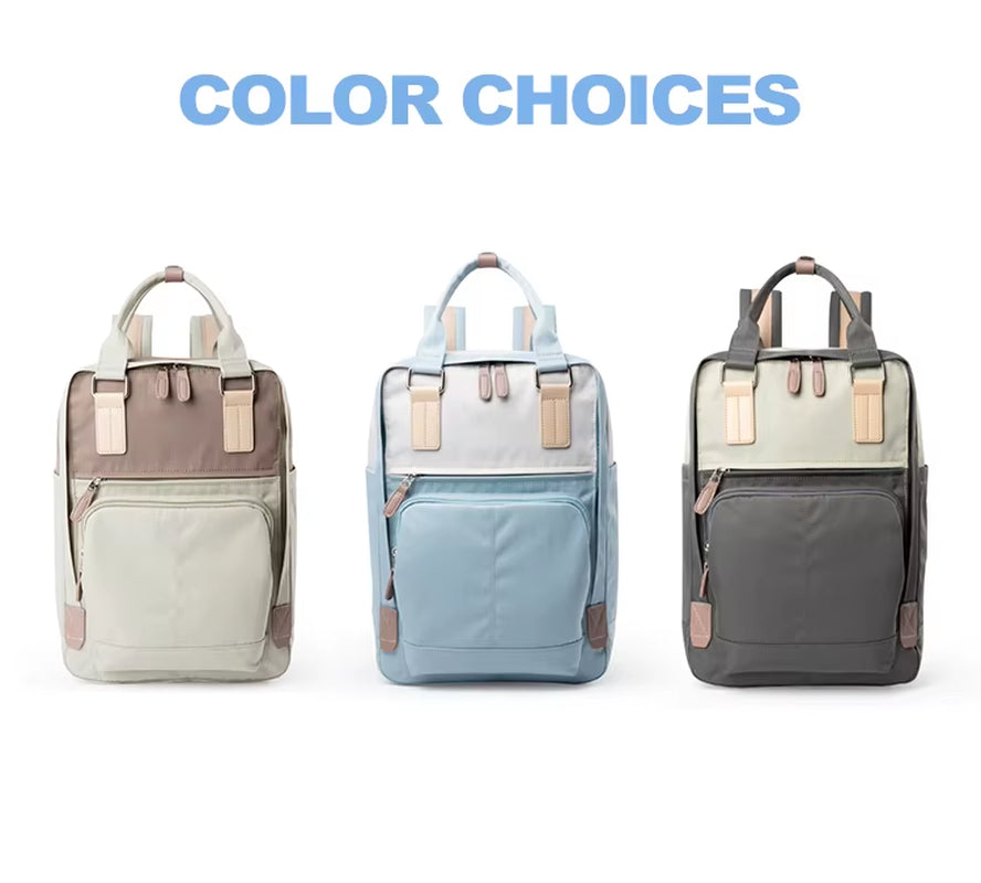 Waterproof Korean Backpack Bags for Girl Donut Backpack Laptop Collage Backpack