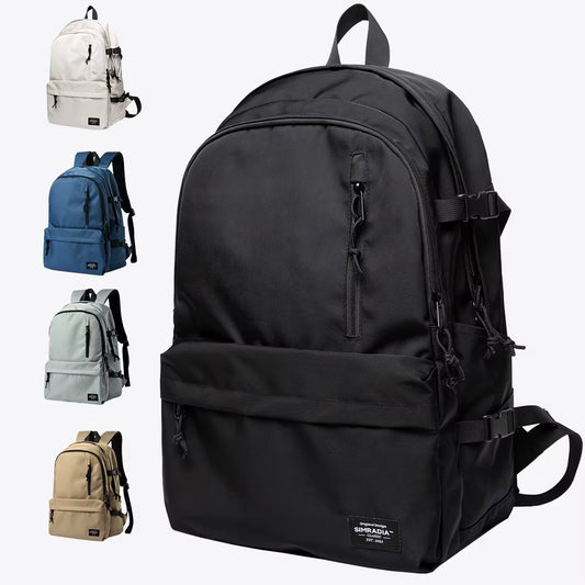 Vintage Modern Book Bags Simple Laptop Backpack Unisex School Backpacks for College Student Travel Daily Rucksack for Man