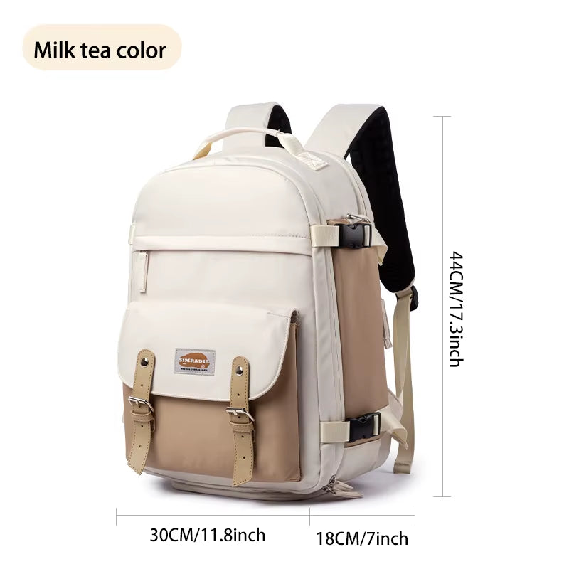 Simradia Larger Capacity Carry on Laptop Backpack for Man Woman Hiking Travel Bag Outdoor Backpacks Overnight Other Backpack