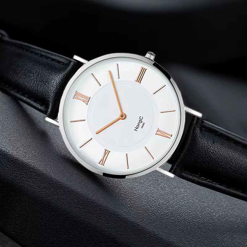 YAZOLE D C0801 Hot Selling Modern Men Black Quartz Watches Minimalist Case Waterproof Custom Wristwatches Relojes