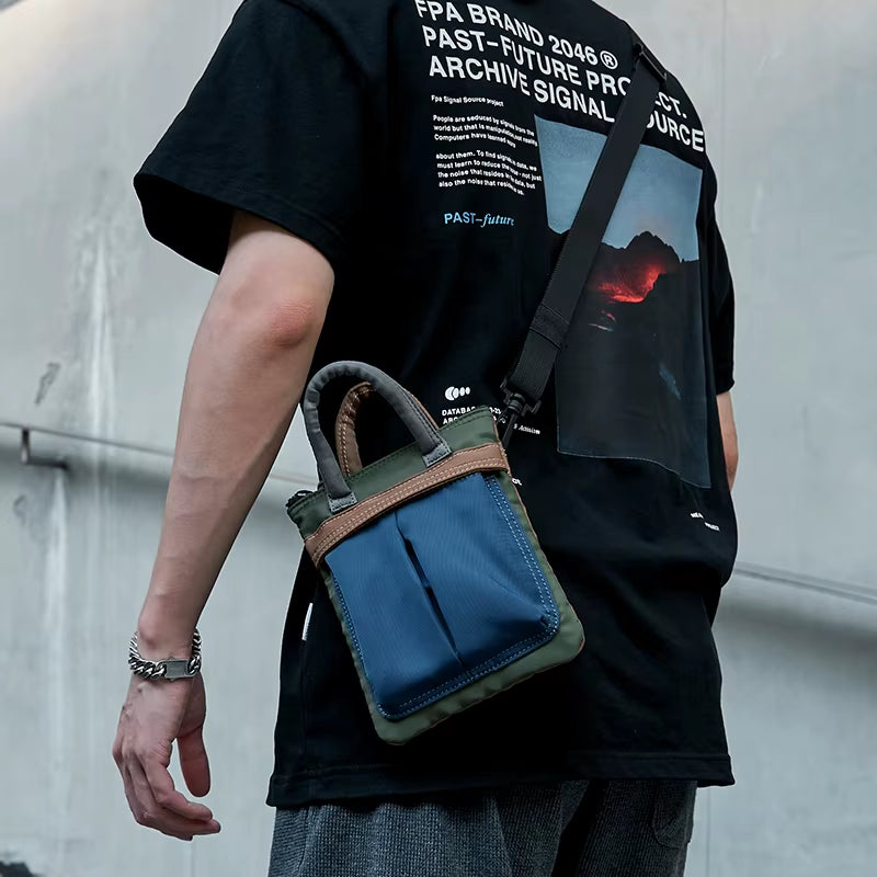 Japan Mini Crossbody Bag for Men Casual Sling Bag Light Weight Cell Phone Bag