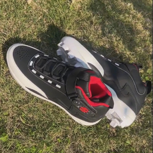 Men's Metal Baseball Cleats Training Shoes - MCROONS