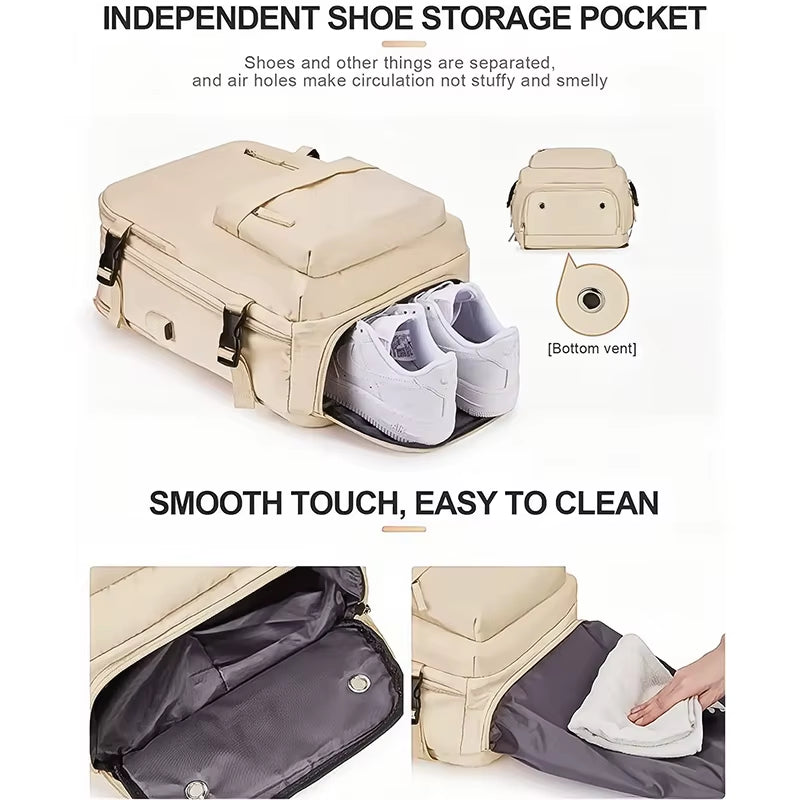 Carry on Large Travel Backpack Mochilas Airline Flight Approved Daypack Travel Backpack Bags
