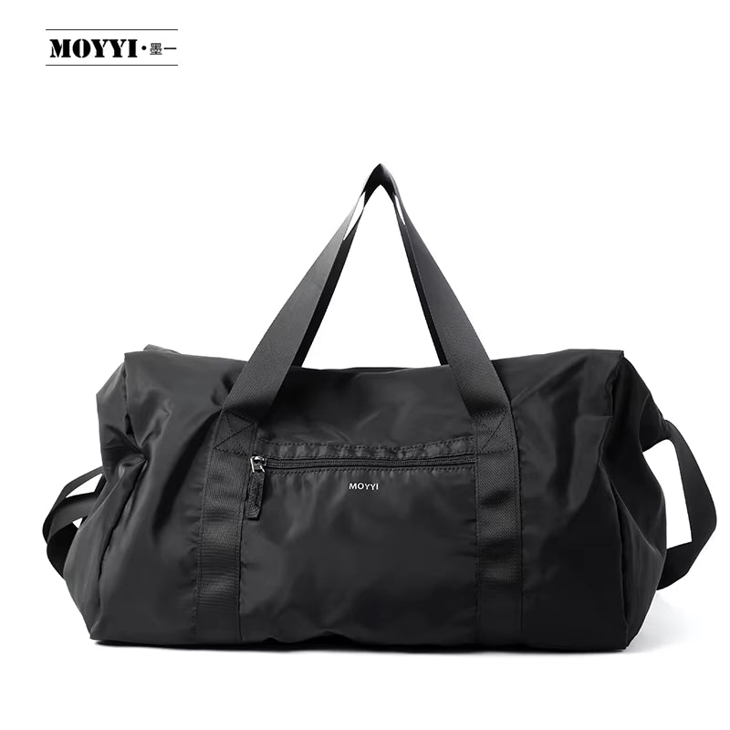 MOYYI Big Travel Tote Duffle Gym Sports Bags Fitness Bag Custom Lightweight Waterproof Fashion Unisex Tpu Coated Nylon Bags 0538