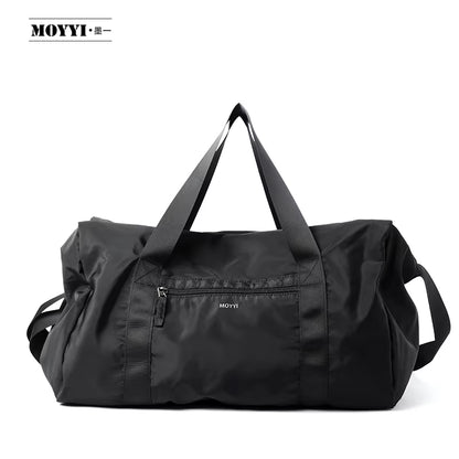 MOYYI Big Travel Tote Duffle Gym Sports Bags Fitness Bag Custom Lightweight Waterproof Fashion Unisex Tpu Coated Nylon Bags 0538