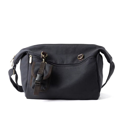 Eco - Friendly Canvas Crossbody Bags for Men Work Casual Messenger Bags - MCROONS.COM