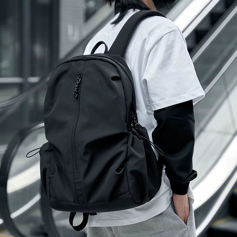 Multifunctional Fashion Large Capacity 15.6 Laptop Backpack Oxford Waterproof Sports Backpack Travel Black Backpack