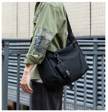 Custom Sport Fashion Style Messenger Crossbody Bag for Men Custom Shoulder Bag
