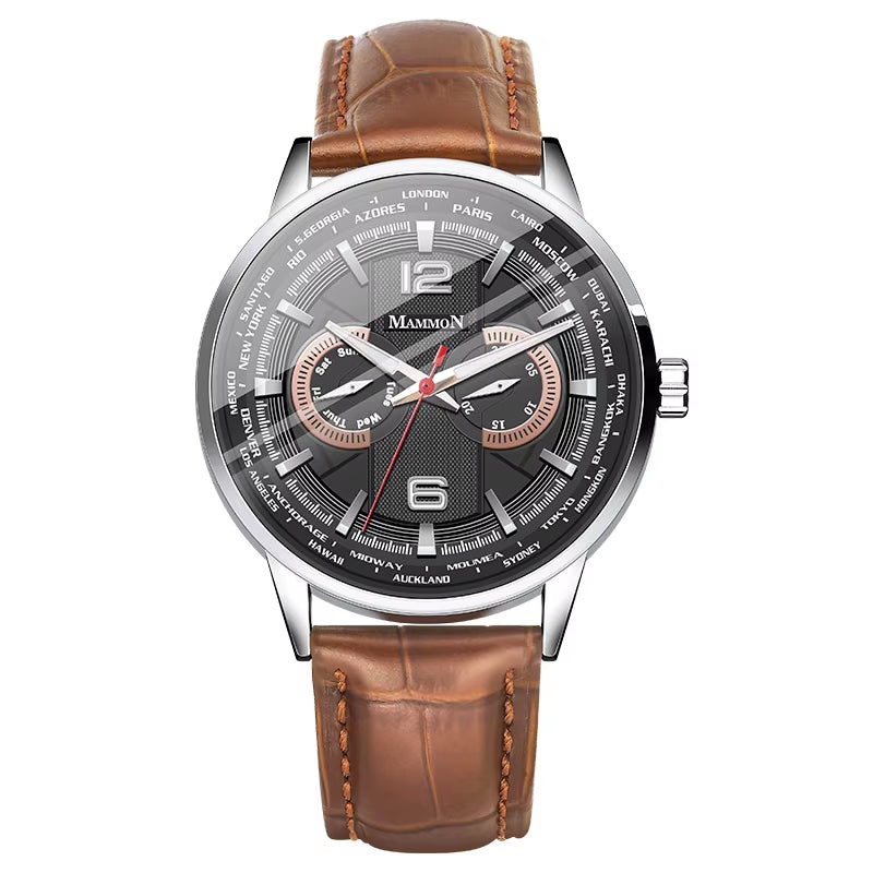 M039 Z Luminous Calendar Week Display Date Sport Waterproof Hand Watches for Men Wholesale Custom