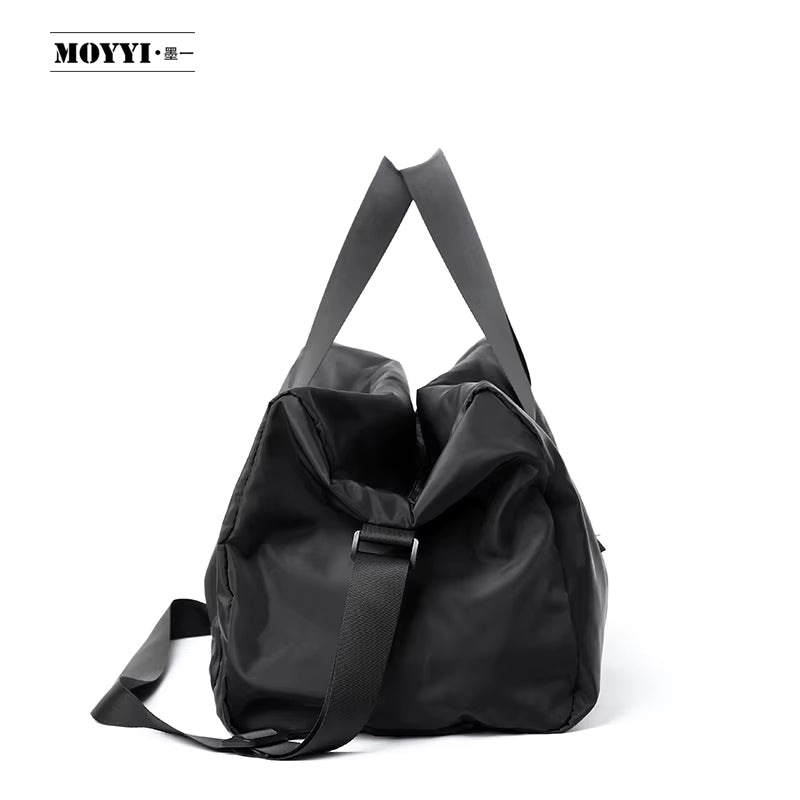 MOYYI Big Travel Tote Duffle Gym Sports Bags Fitness Bag Custom Lightweight Waterproof Fashion Unisex Tpu Coated Nylon Bags 0538