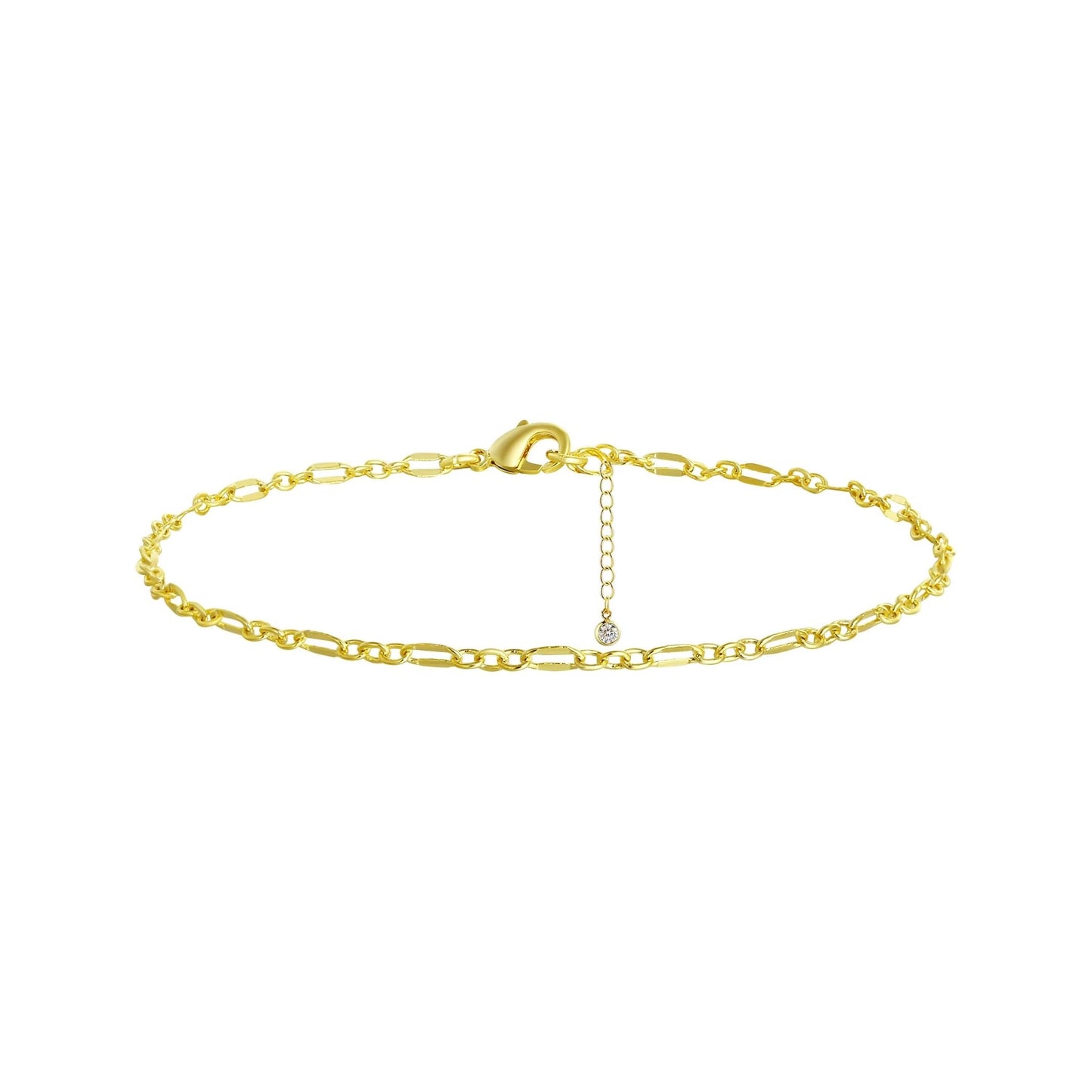 Factory Direct China Trendy Adjustable Length Lightweight Construction Idealeveryday Wear Comfort Ankle Chain - MCROONS.COM