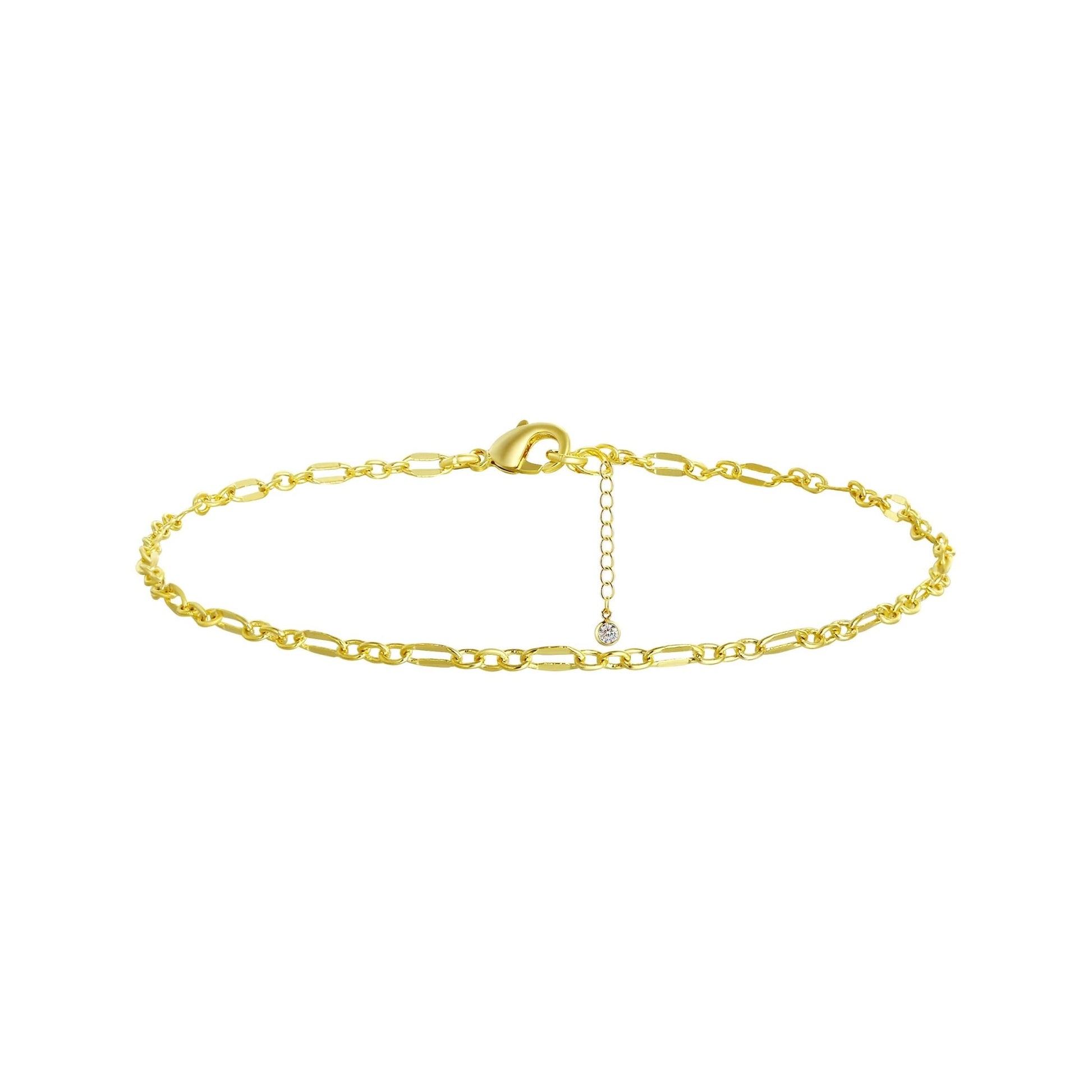 Factory Direct China Trendy Adjustable Length Lightweight Construction Idealeveryday Wear Comfort Ankle Chain - MCROONS.COM