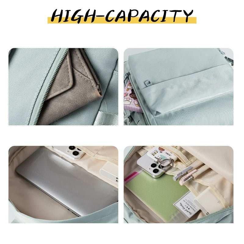 Fashion Customized Students Bags New Style Soft Fabric Backpack Outdoor Daily Unisex College School Bags Backpack Hiking - MCROONS.COM