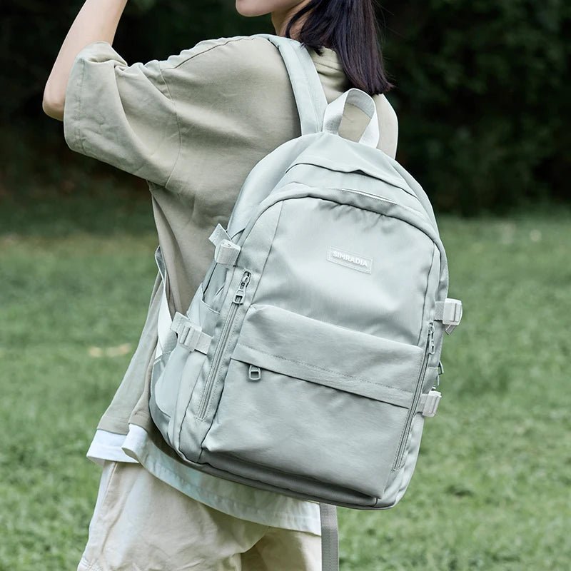 Fashion Customized Students Bags New Style Soft Fabric Backpack Outdoor Daily Unisex College School Bags Backpack Hiking - MCROONS.COM