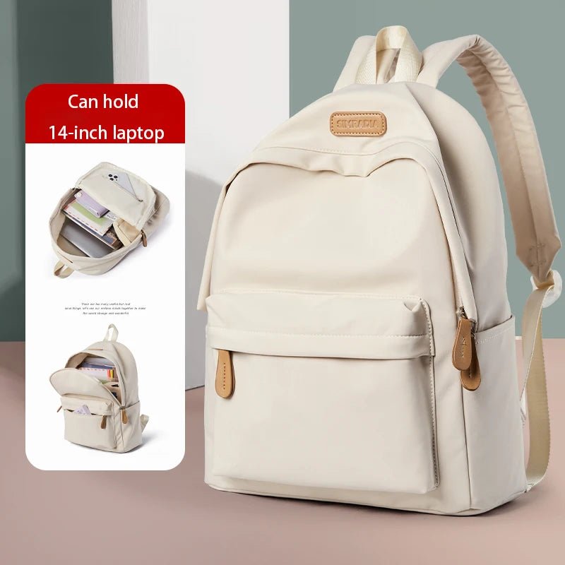 Fashion Waterproof Men'S 14 Inch Laptop Backpack Casual Travel Anti - Theft Backpacks Outdoor Rucksack for Men Women School Bag - MCROONS.COM