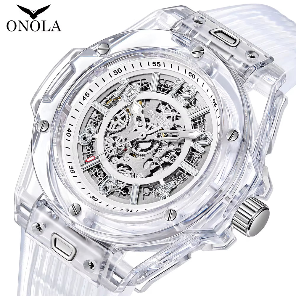 ONOLA 3836 New Original Design Watch Men'S Sport Automatic Mechanical Watch Casual Business Men'S Clock