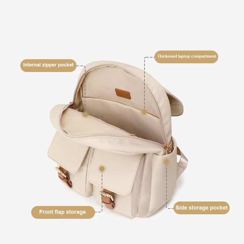 Simradia Multi-Function Anti-Theft Backpack for Women Waterproof Oxford Laptop Women'S Backpacks Daily Travel Storage Lady Bag
