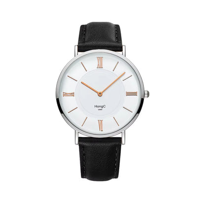 YAZOLE D C0801 Hot Selling Modern Men Black Quartz Watches Minimalist Case Waterproof Custom Wristwatches Relojes