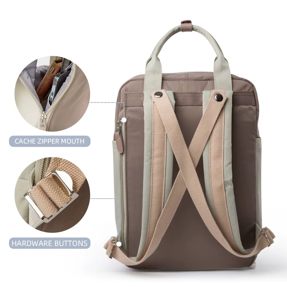 Waterproof Korean Backpack Bags for Girl Donut Backpack Laptop Collage Backpack