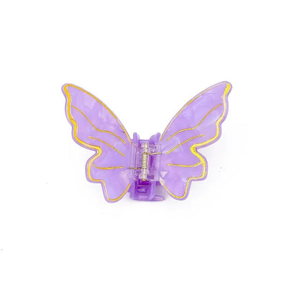 High Quality Hot Selling 10Cm Solid Color Large Butterfly Hair Claw Cute Engraved Women'S Claw Clip Customization - MCROONS.COM