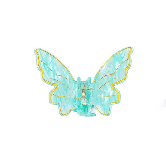 High Quality Hot Selling 10Cm Solid Color Large Butterfly Hair Claw Cute Engraved Women'S Claw Clip Customization - MCROONS.COM