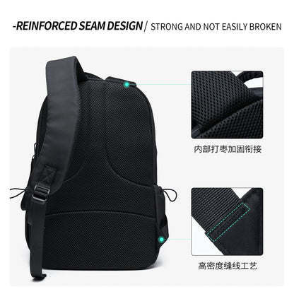 Hot Sale Customized Logo Men'S Backpack Fashion Waterproof Laptop Backpack Oxford Casual Backpacks for Men - MCROONS.COM