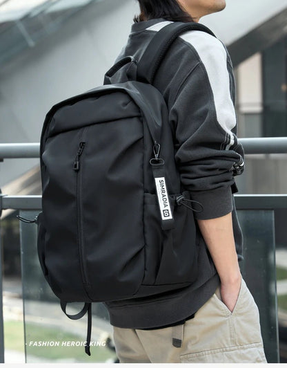 Hot Sale Customized Logo Men'S Backpack Fashion Waterproof Laptop Backpack Oxford Casual Backpacks for Men - MCROONS.COM