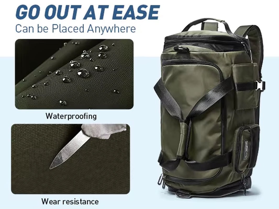 Jiu - Jitsu Crossfit Backpack Sport Travel Bags for Men Duffle Bag Outdoor Fitness Gym Bags - MCROONS.COM