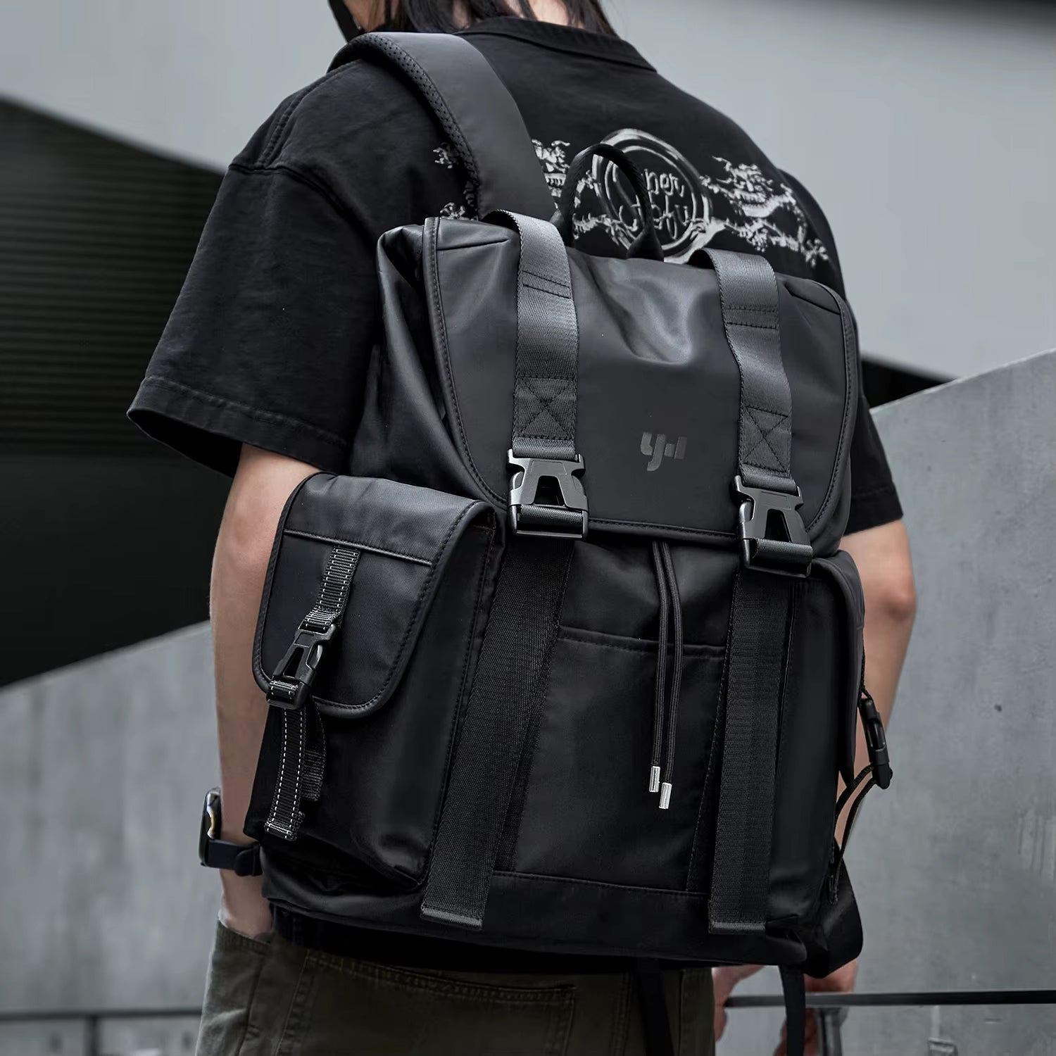 Large Capacity Men'S Backpack Flip Travel Backpack Fit 17 Inch Laptop Backpack Bags - MCROONS.COM