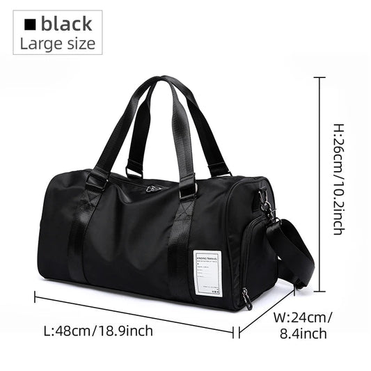 Lightweight Oxford Men Duffel Bags for Men Weekend Bag Fitness Sport Gym Bags - MCROONS.COM