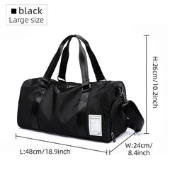 Lightweight Oxford Men Duffel Bags for Men Weekend Bag Fitness Sport Gym Bags