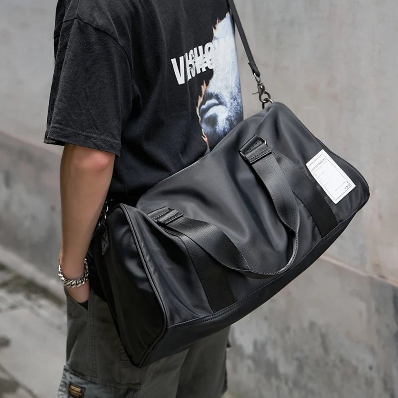 Lightweight Oxford Men Duffel Bags for Men Weekend Bag Fitness Sport Gym Bags - MCROONS.COM