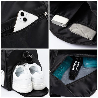Lightweight Oxford Men Duffel Bags for Men Weekend Bag Fitness Sport Gym Bags - MCROONS.COM