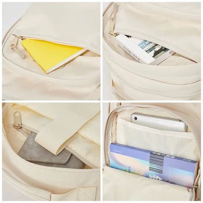 Manufacturers Fashion Man'S Backpack Japanese College Youth Student Bookbag Women Waterproof School Bag Travel Laptop Backpack - MCROONS.COM